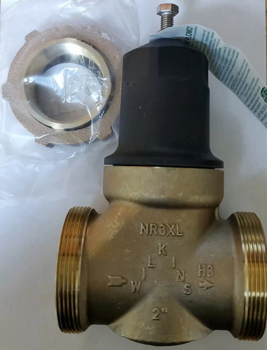 Wilkins 2” NR3XLDUC Water Pressure Reducing Valve Double Union Connections