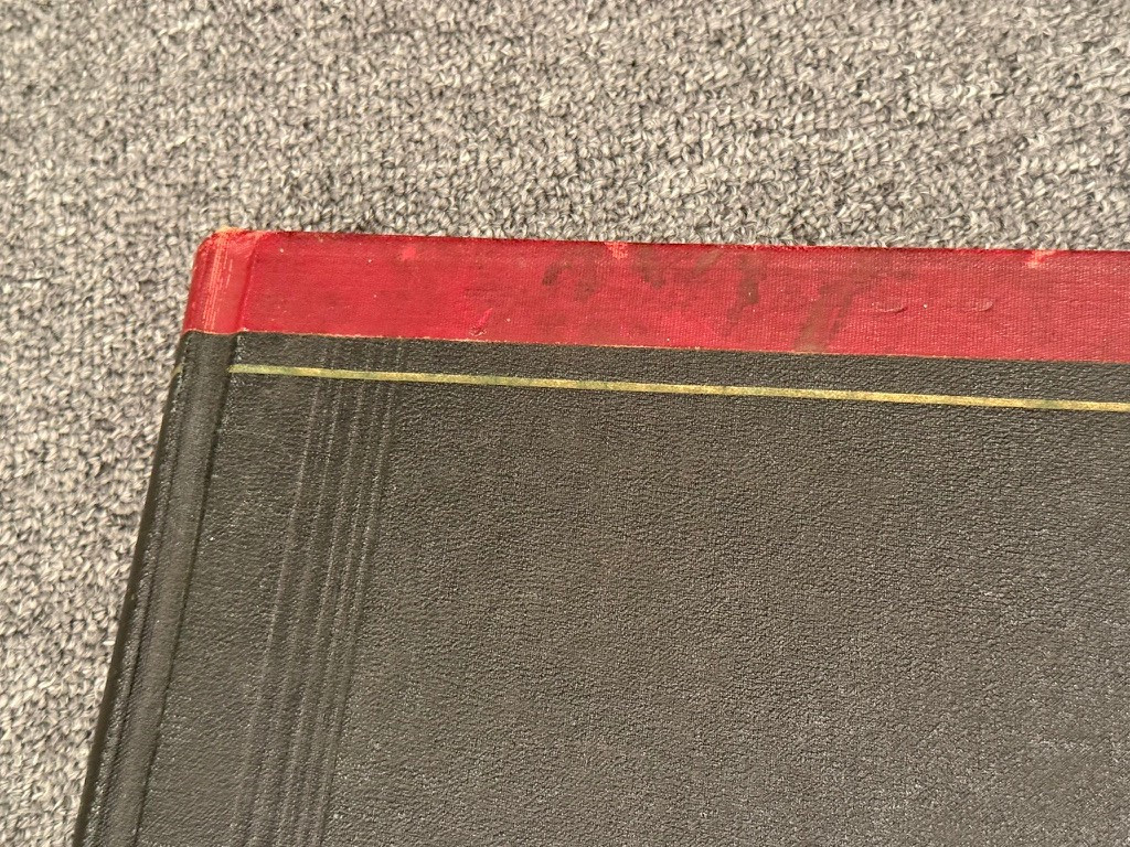 National Columnar Book No. 2782 End Bound Ledger Book Eye-Ease