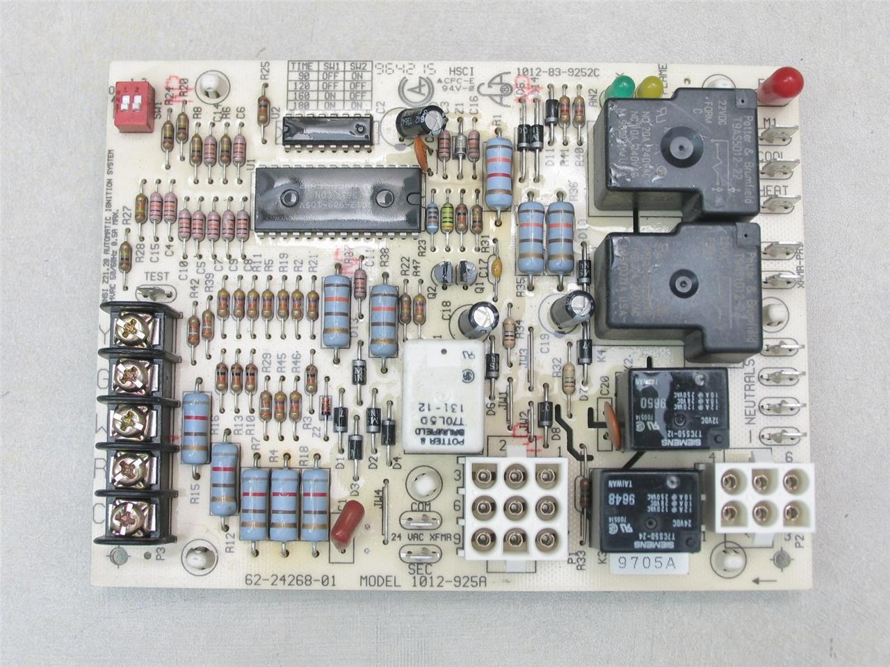 Rheem Ruud 62-24268-01 Furnace Control Circuit Board 1012-925A