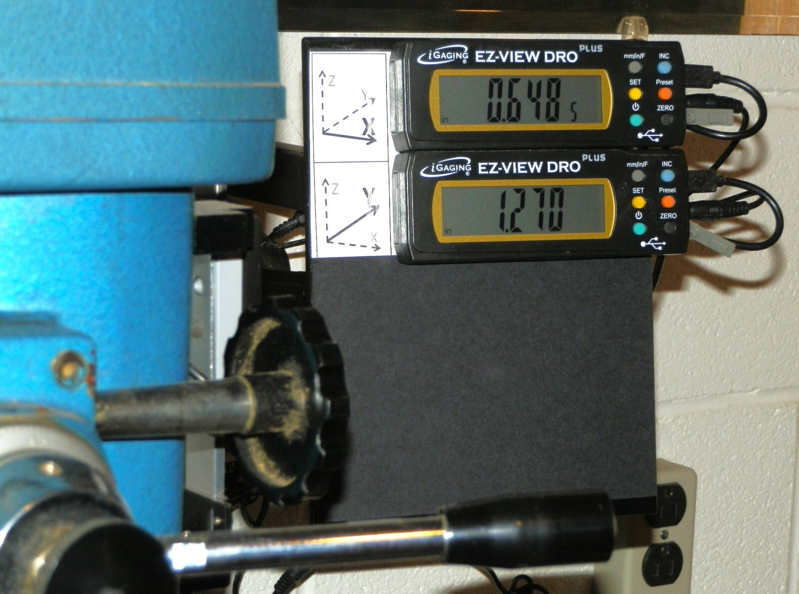 Power Adapter For iGaging DRO EZ View & Absolute Plus up to 2 Displays