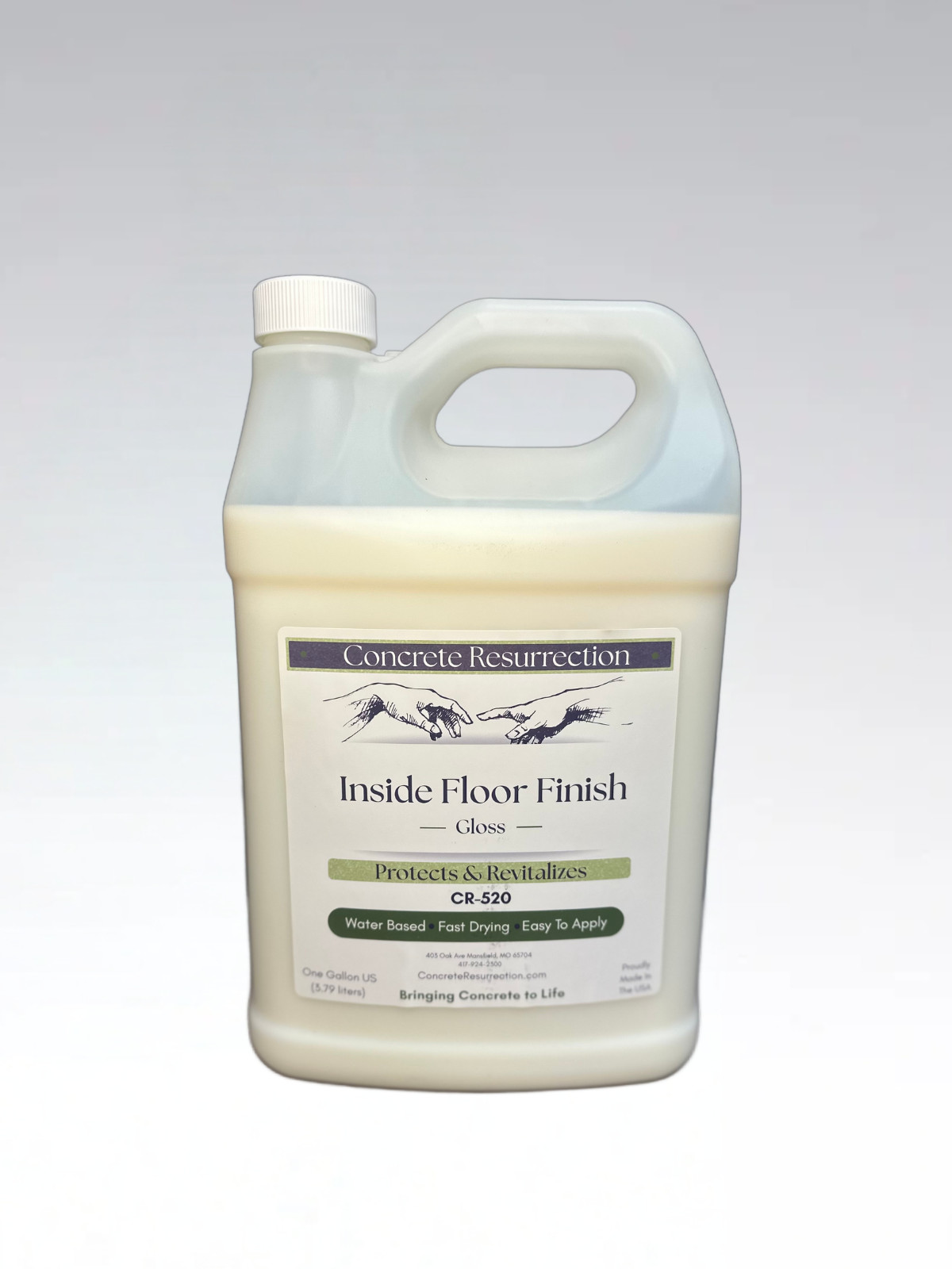 Professional Grade – Easy to use- Mop On Concrete Floor Finish – 1 G