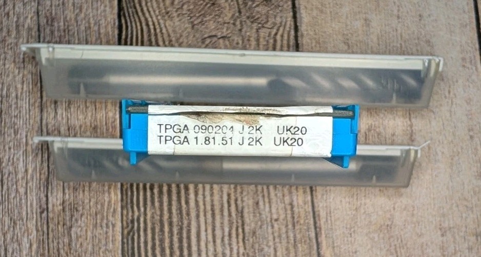 WALTER VALENITE CARBIDE INSERTS QUANTITY 10 TPGA 090204 2K UK10 1.81.51 2K UK10