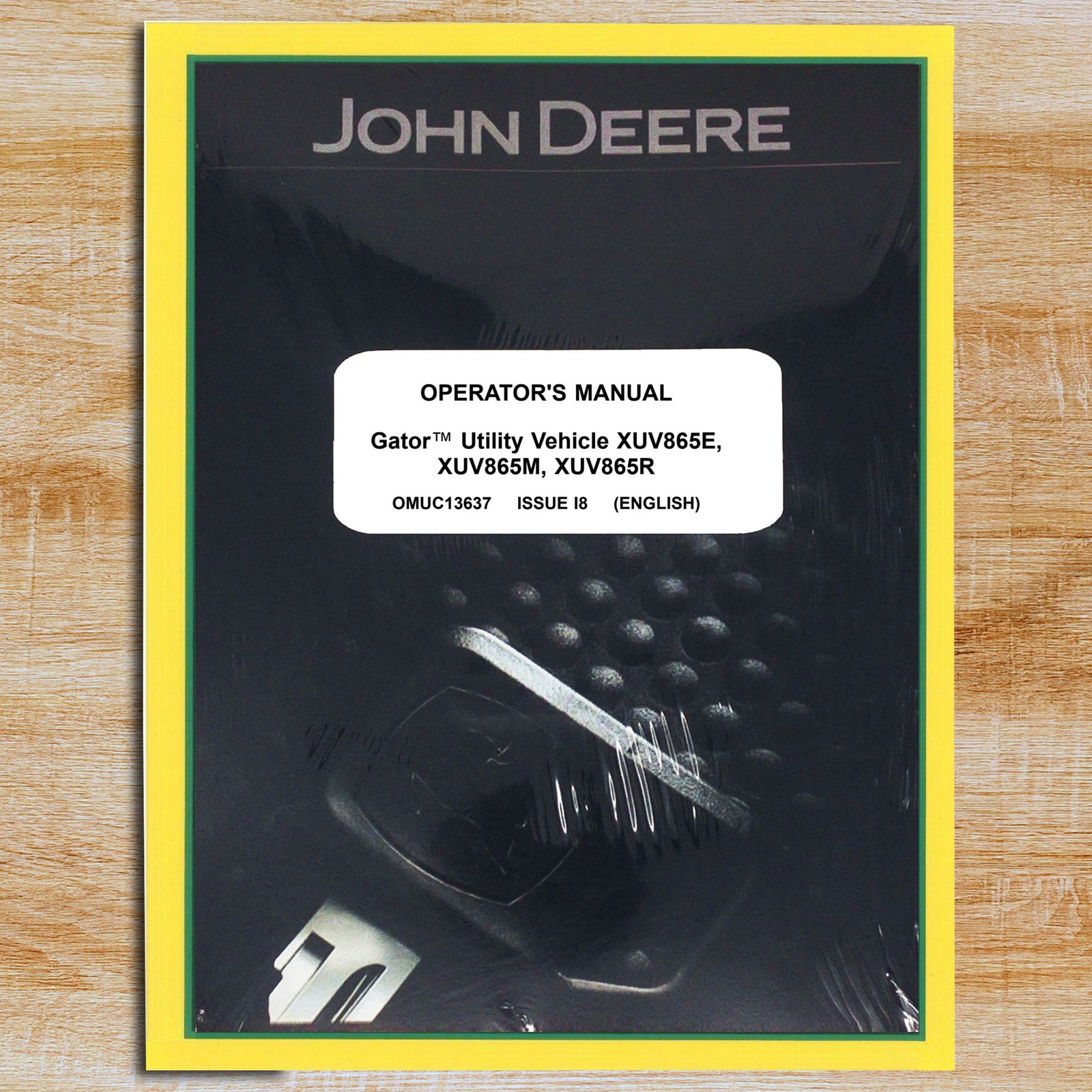 JOHN DEERE XUV865E XUV865R XUV865M GATOR Utility Operators Manual -OMUC13637