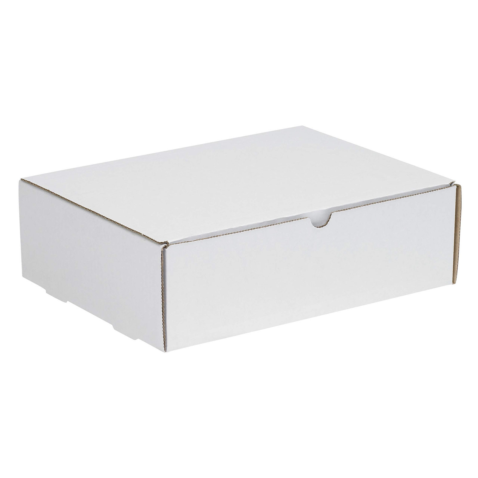 White Literature Mailing Boxes, 12-1/8 x 9-1/4 x 2 Inches, Pack of 50, Crush-…