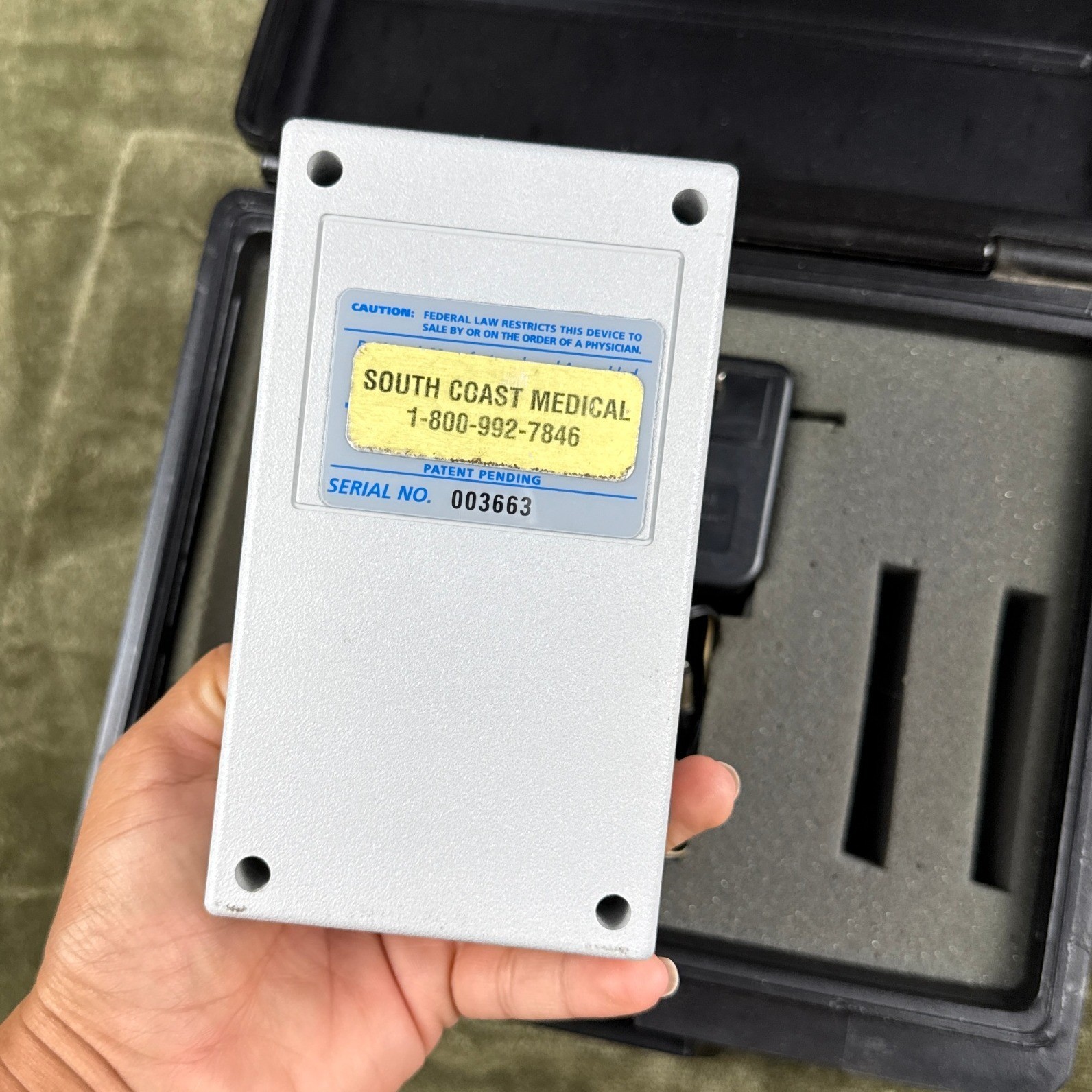 InterMed 1000 Interferential Stimulator Portable Kit with Case and Accessories