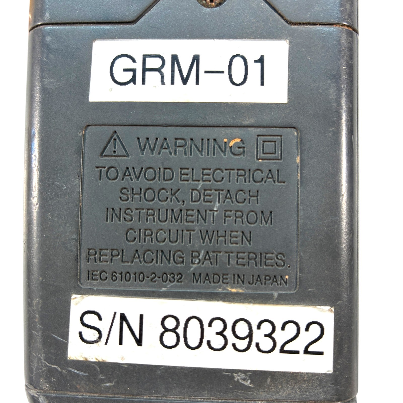 IDEAL 61-920 Ground Clamp Resistance Tester Meter – Screen Bleed / Parts As-Is