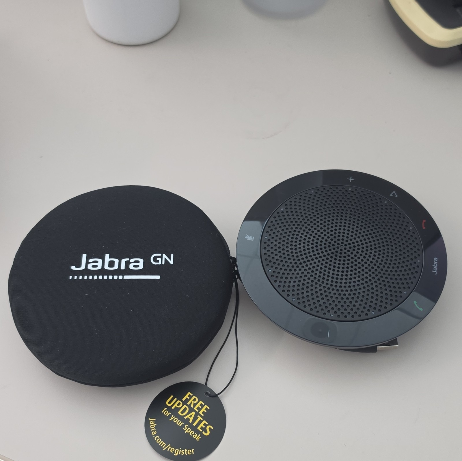 Jabra Speak PHS001U USB Conference Speakerphone, Mute & Volume Control