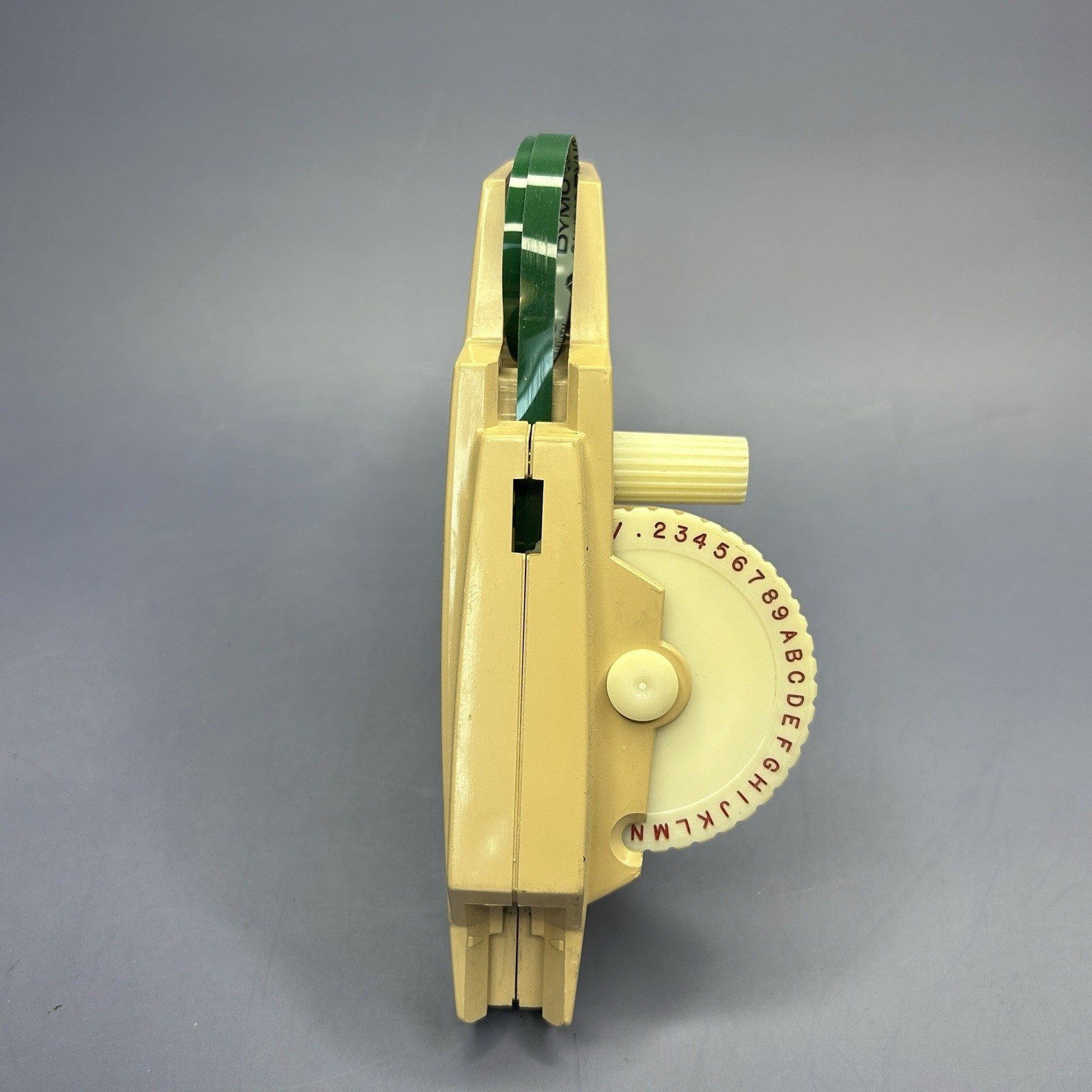 Vintage DYMO Label Maker Beige Works