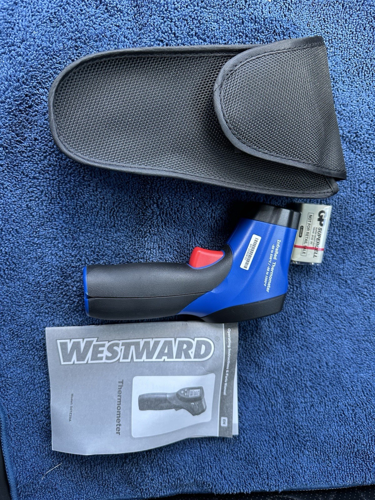 Westward 54TZ29A IR Thermometer. -58 to 1000F. NEW IN BOX