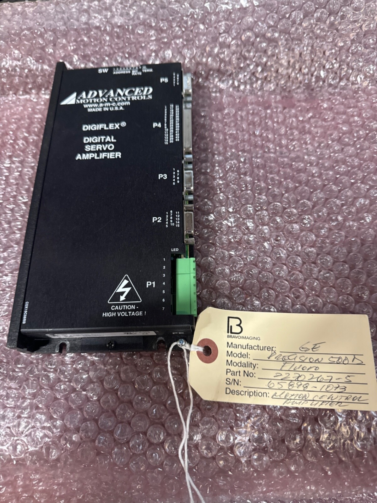 2270267-5 GE PRECISION 500D MOTION CONTROL AMPLIFIER