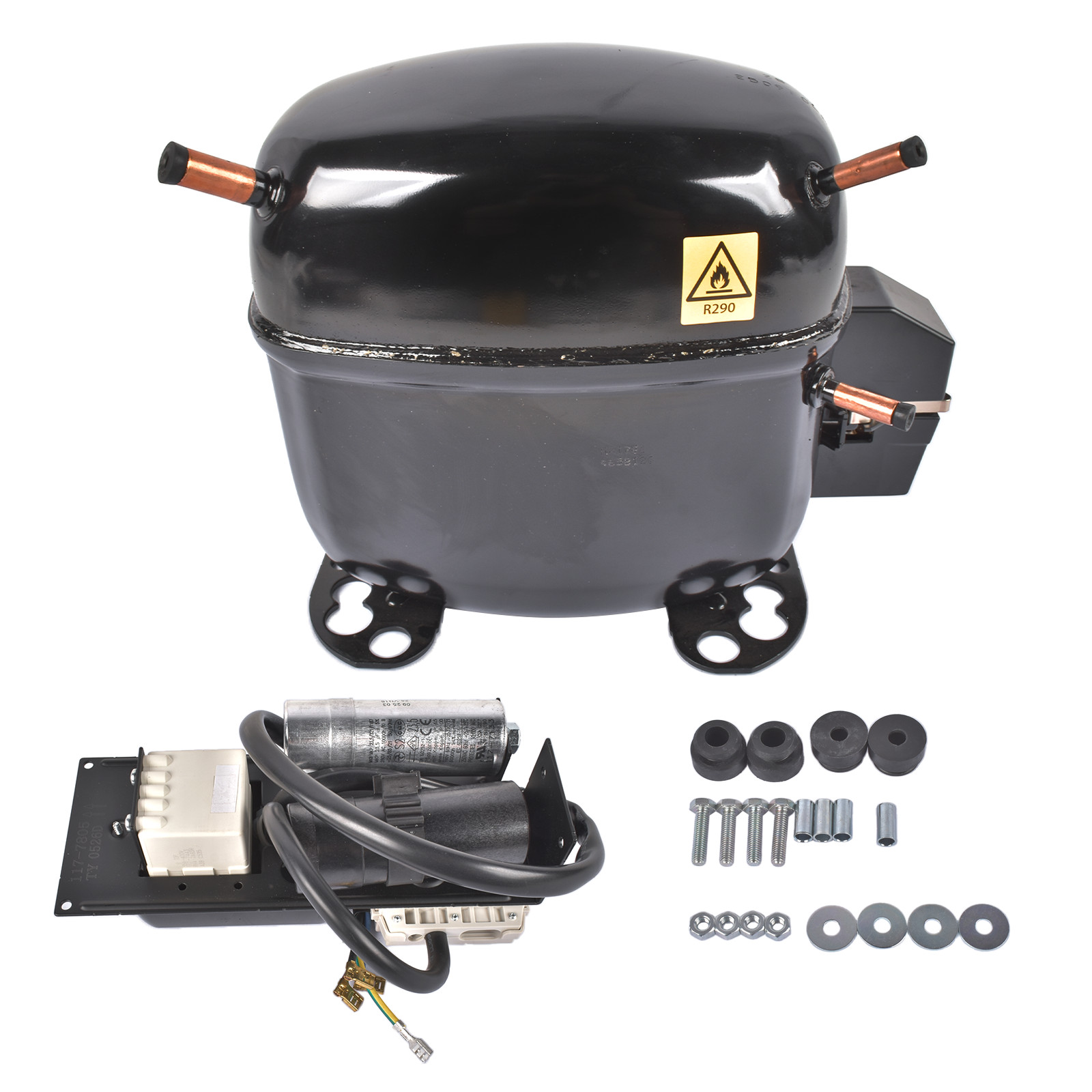 SCE21CNLX R290 Refrigeration Compressor 3231 BTU LBP 115V for Embraco NT2180UV