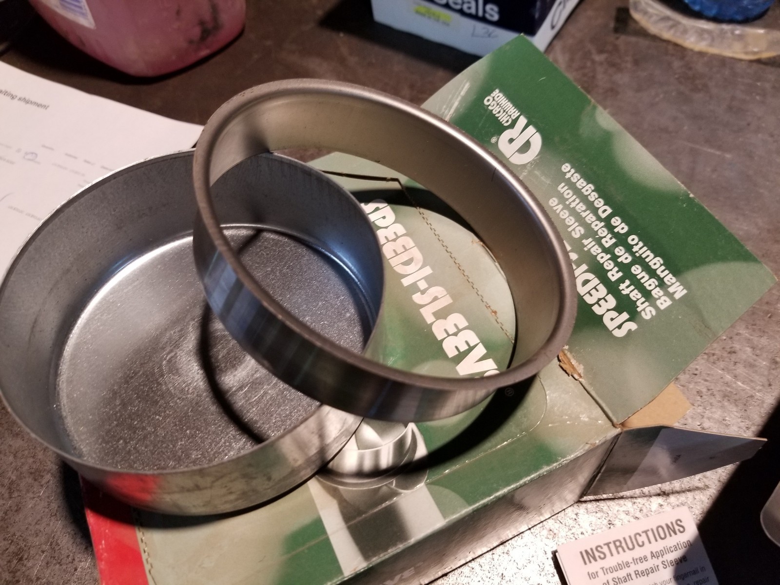 99424 CR REPAIR SLEEVE 4.250 in Shaft Dia., 0.813 in Width