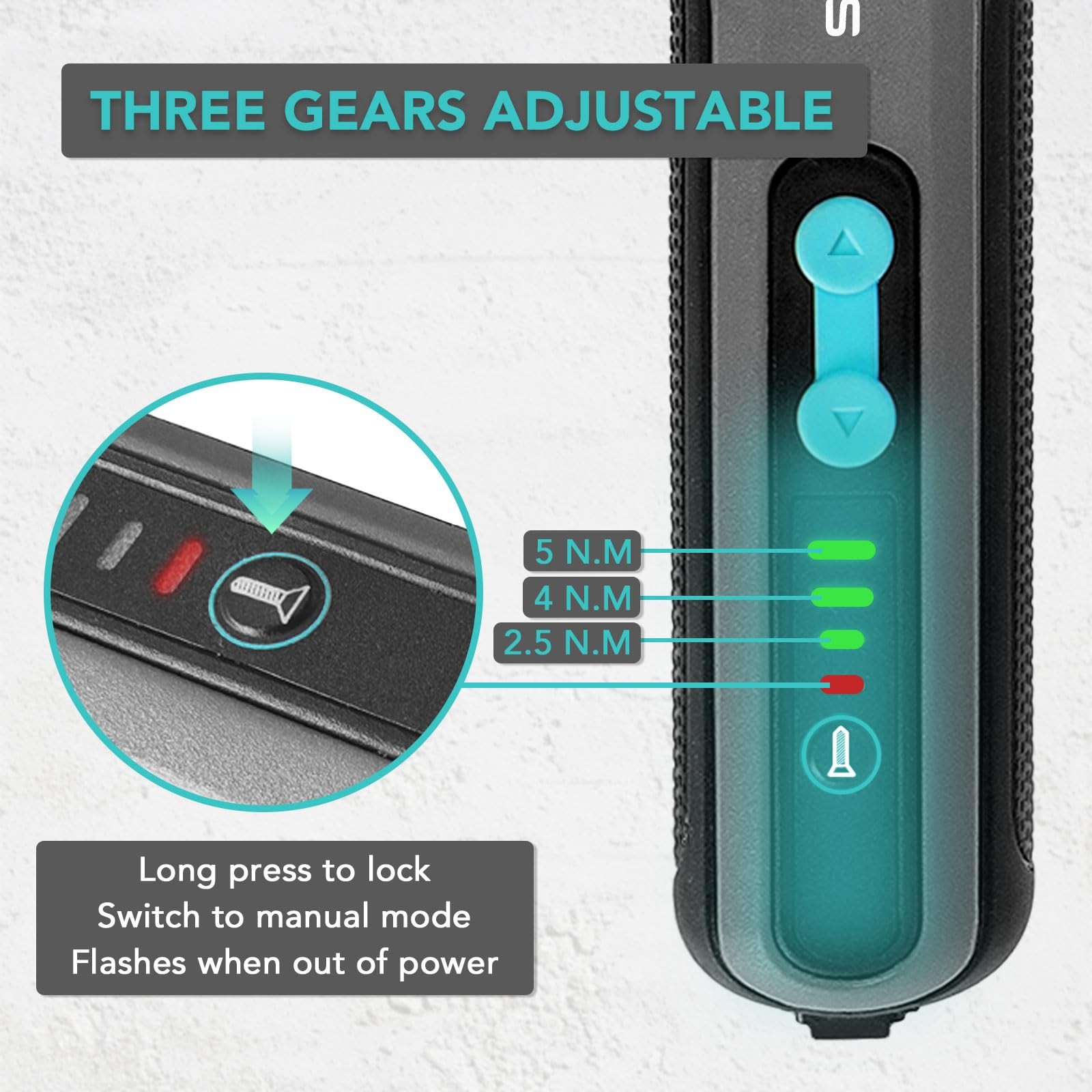 BlueMars Electric Rechargeable Screwdriver Set 3.6V 2AH Cordless Mini Small B…