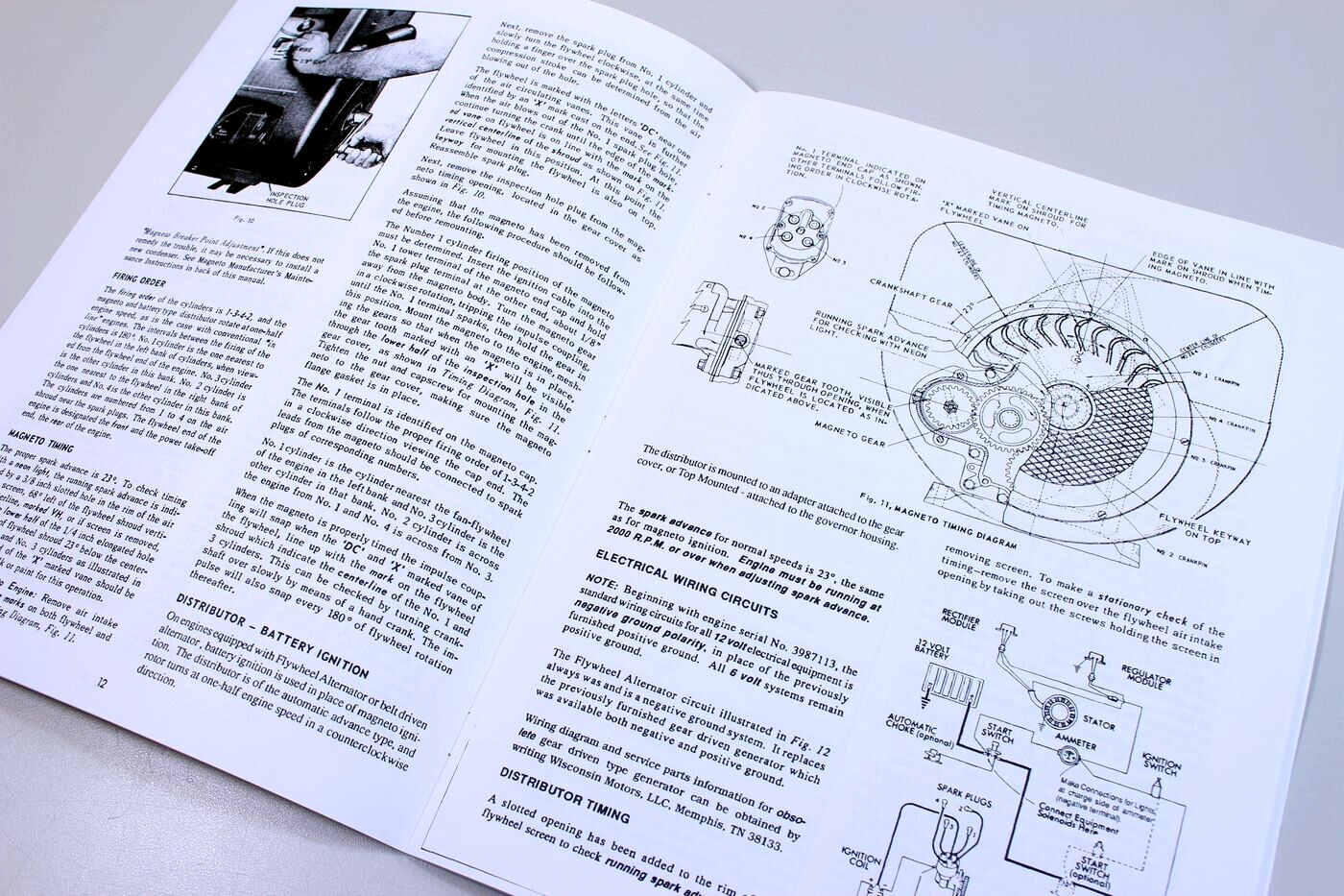 Wisconsin Vh4D Engine Service Repair Manual Technical Shop Book Overhaul