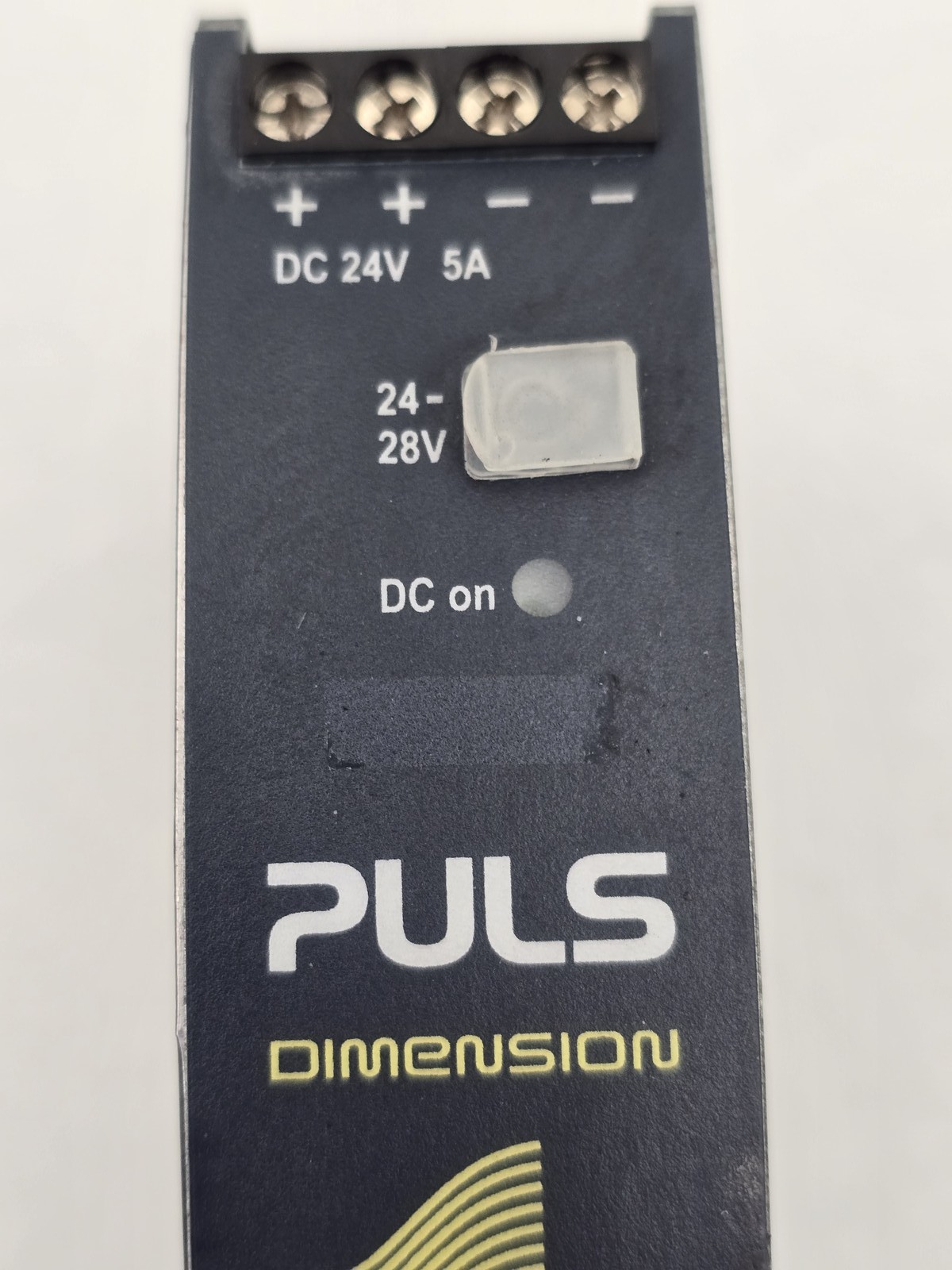 PULS Dimension CS5 Power Supply Adjustable 24-28 Volt 5A CS5.241 Din Rail