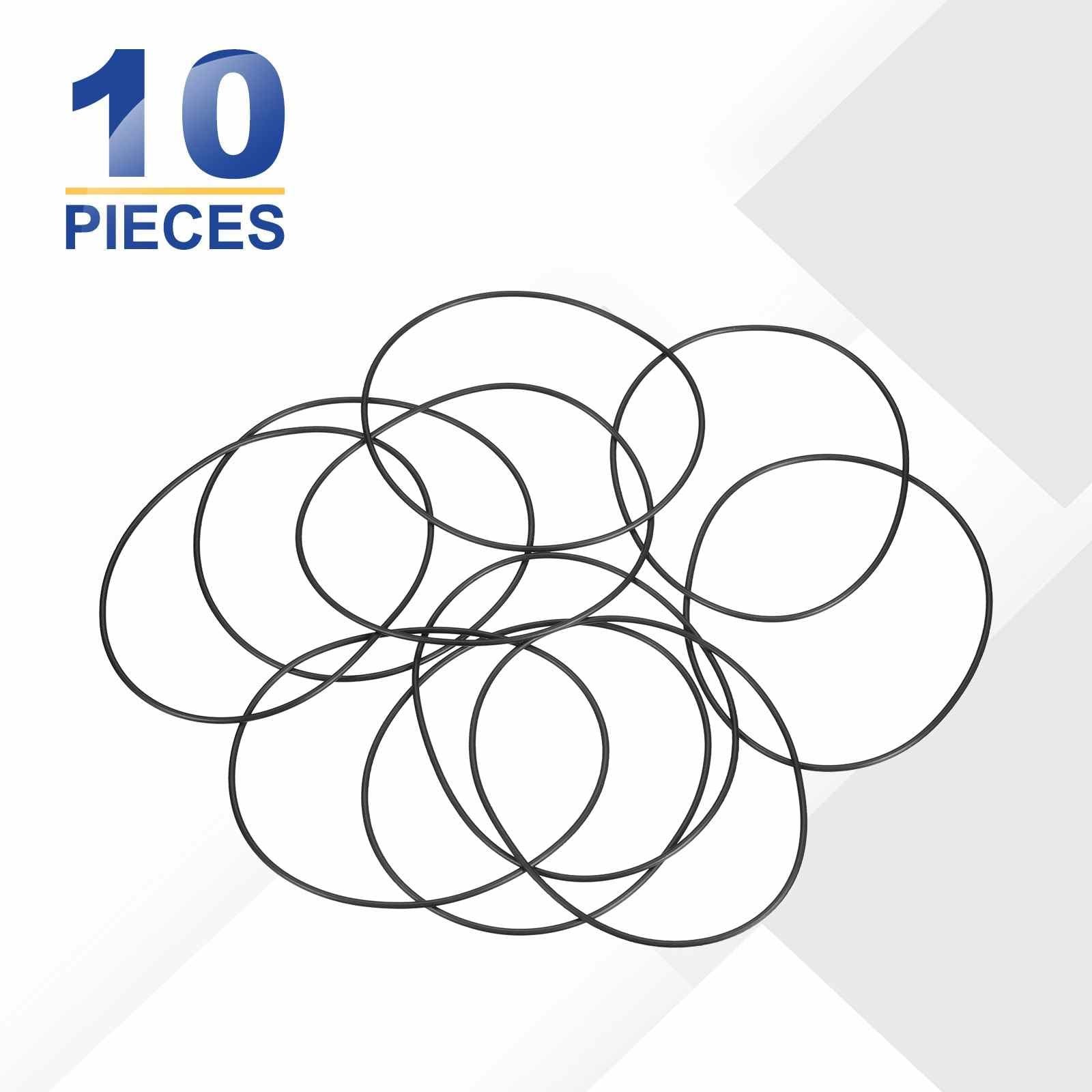 HARFINGTON 10pcs Nitrile Rubber O-Rings 100mm OD 96mm ID 2mm Width 100x96x2mm