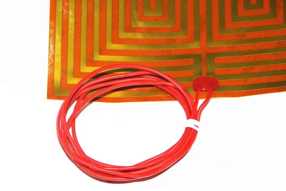 Kapton Heater 8″ X 8″ 200 X 200mm 12V 120W w/PSA Factory Direct Sale CE JSRGO