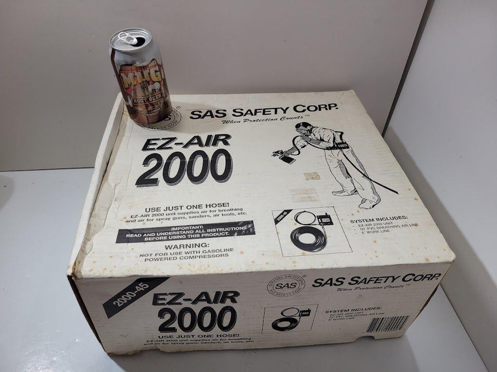 SAS Safety Corp EZ-AIR 2000-45 Breathing Air Supply System Spray Paint Hose Kit