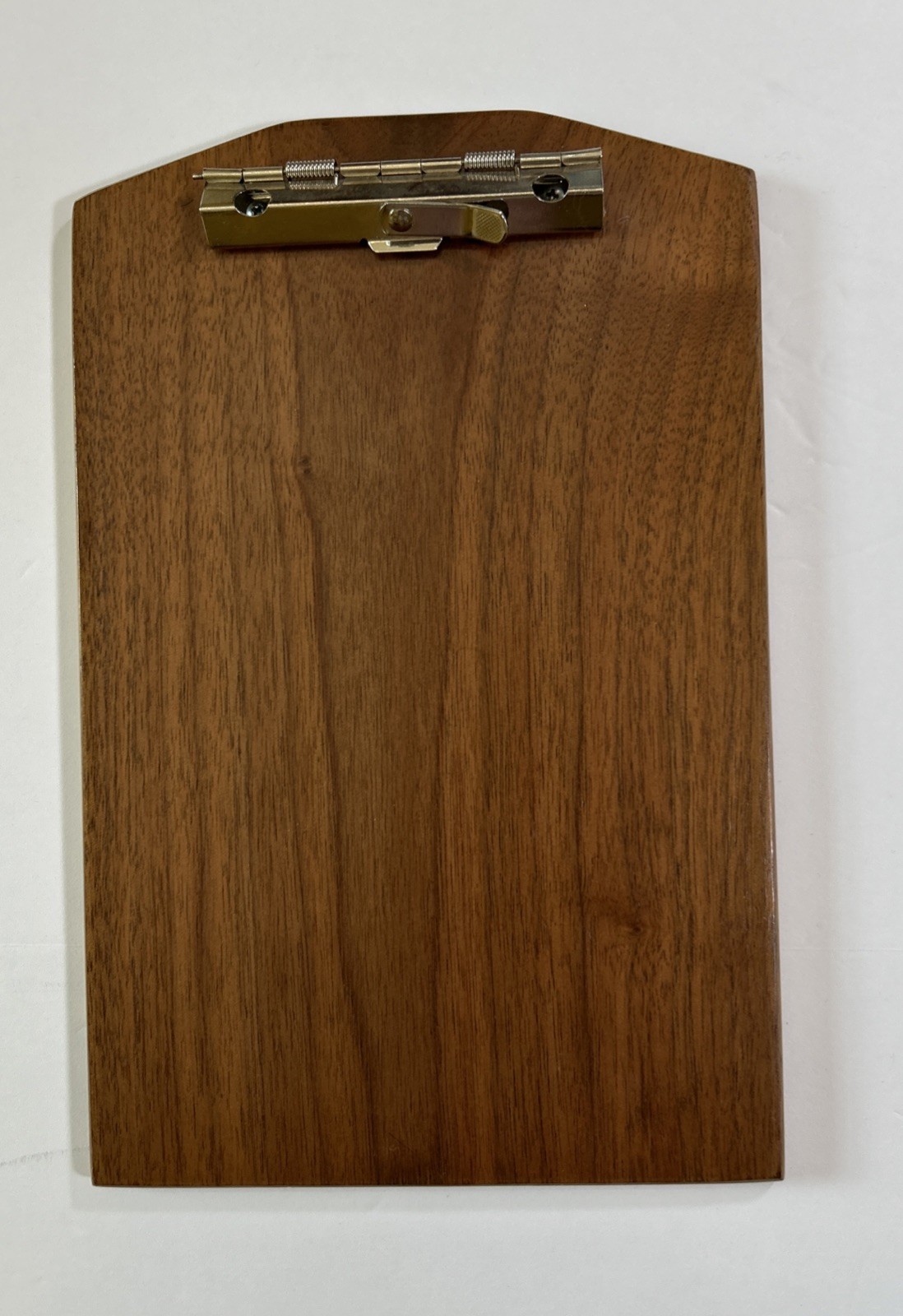 Berea College Crafts Solid Black Walnut Wood Clipboard 9 1/2”x6 1/4”x 1/4″ KY