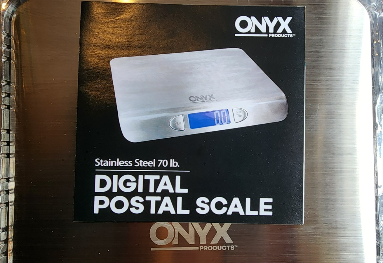 Onyx 70 lb Digital Postal Scale Compatible stamps.com Software LCD USB BOX
