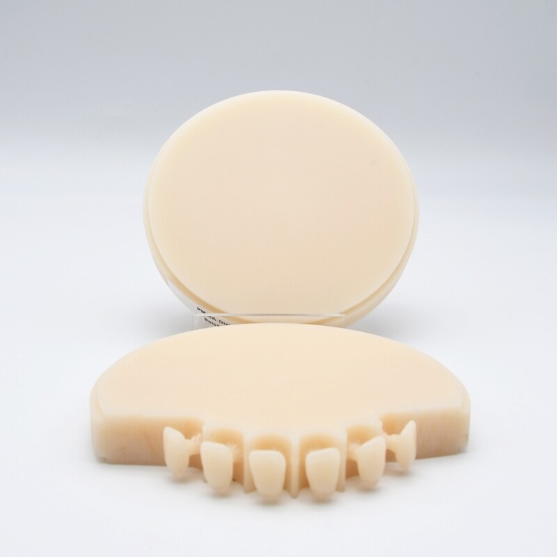 98mm Dental Multilayer Pmma Blocks Resin Disc A1/A2/A3 Colors of Lab Materials