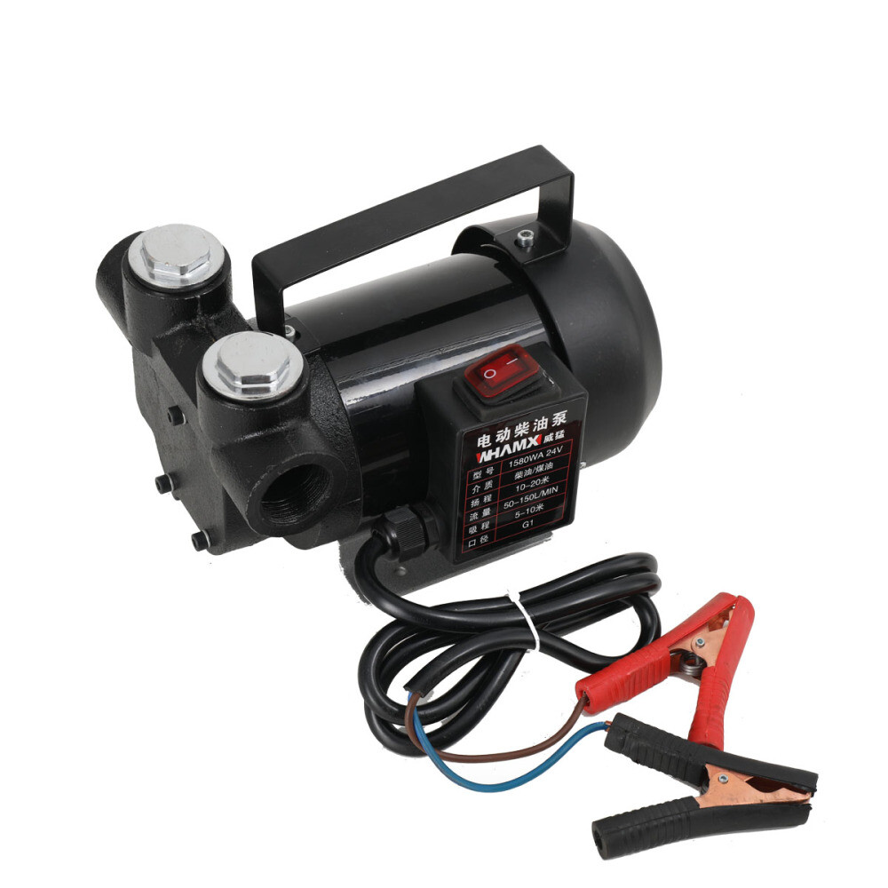Electric Diesel Transfer Pump 550W Fuel Transfer Pump Kit 24V Electric Fuel Pump