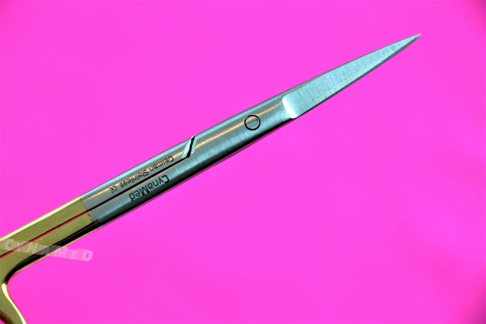 NEW 5 Premium GERMAN TC Iris Scissors 4.5″ Straight Surgical Dental Instruments