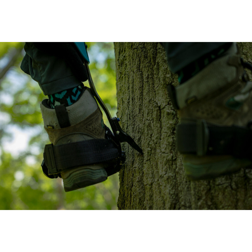 NOTCH GECKO STEEL TREE CLIMBING SPIKE SET 41150 – OPEN BOX