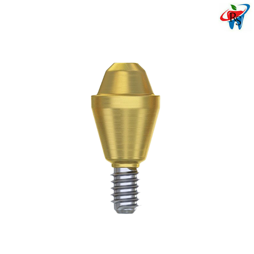 1x Kit Prosthetic Straight Multi Unit 1.6 RP Conical Connection 2.65 Titanium