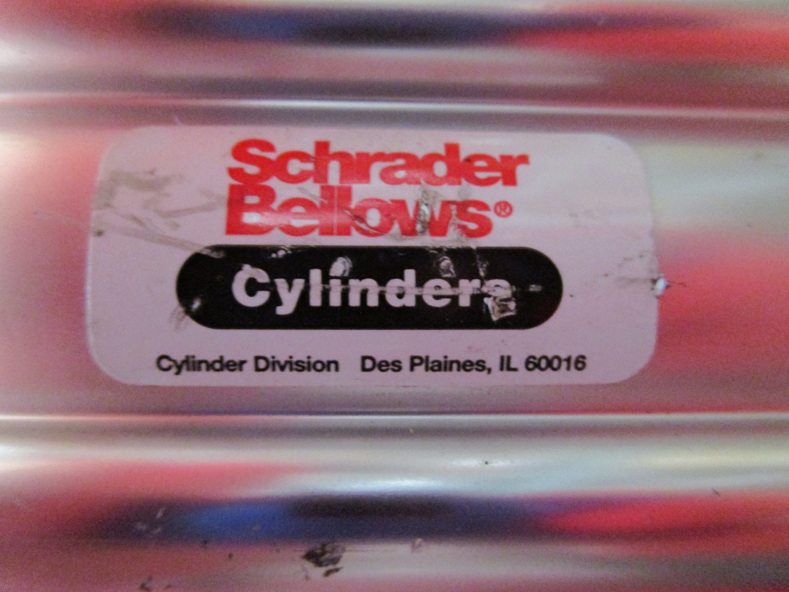 SCHRADER BELLOWS ECONO-RAM II FW2A108401 7.000 PNEUMATIC CYLINDER, HH185661A