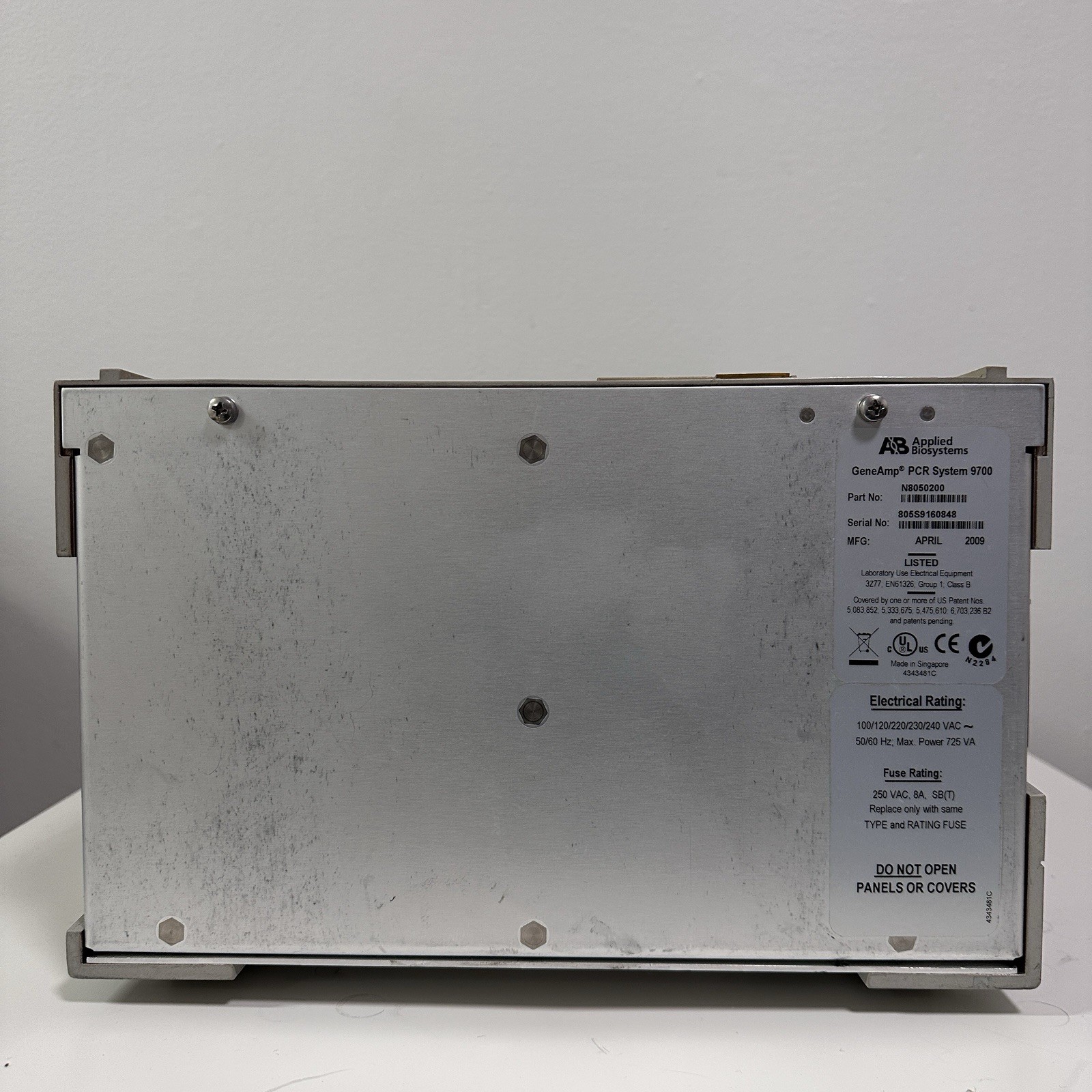 Tested Applied Biosystems GeneAmp 9700 PCR System No Block 30Day Warranty #1
