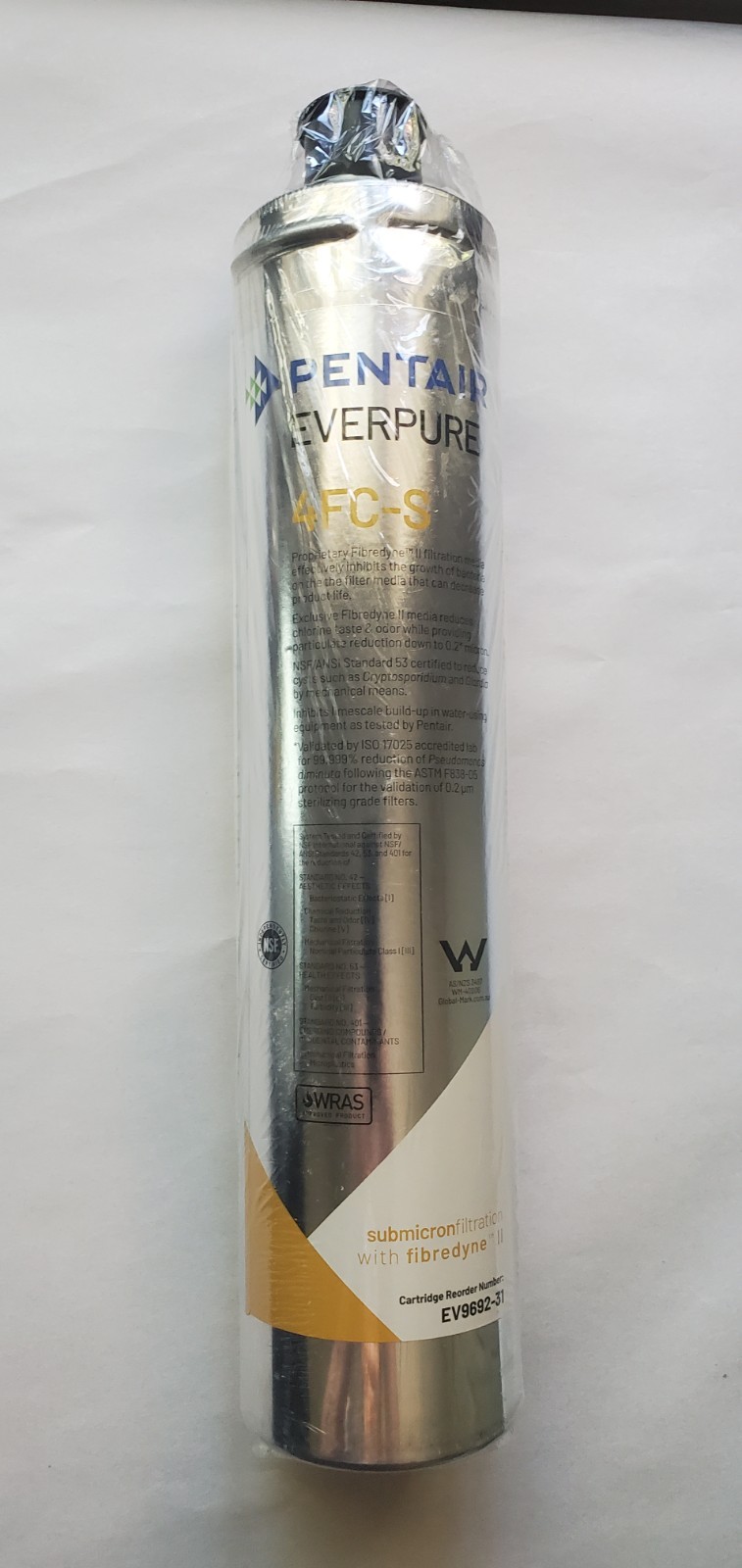 Pentair Everpure 4FC-S Replacement Water Filter Cartridge