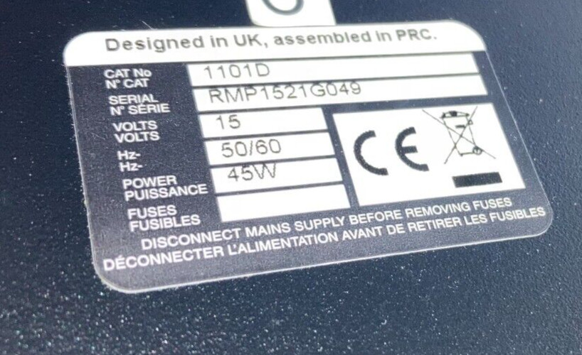Electrothermal 1101D – Mel-Temp FIXED RAMP RATE DIGITAL MELTING POINT APPARATUS