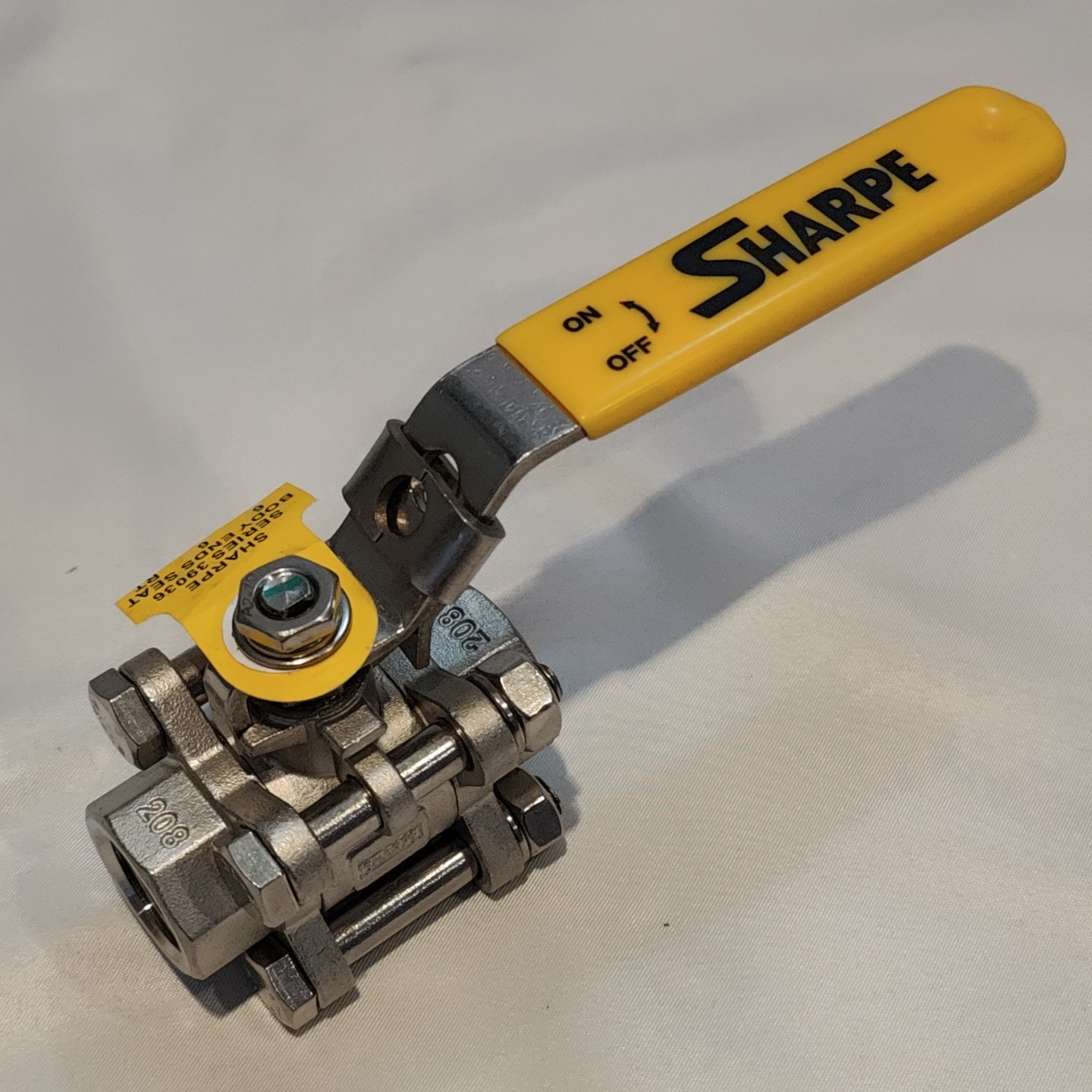 Sharpe 39036 1/2-CF8M 1000WOG Full Port Ball Valve Stainless Steel 1/2″ Threaded