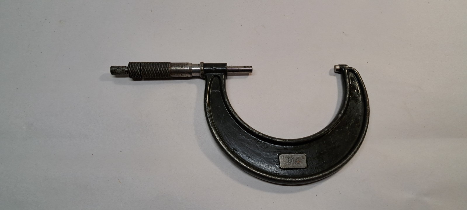 Lufkin No. 1924 V, 3″- 4″ Outside Micrometer Made In USA (60209)