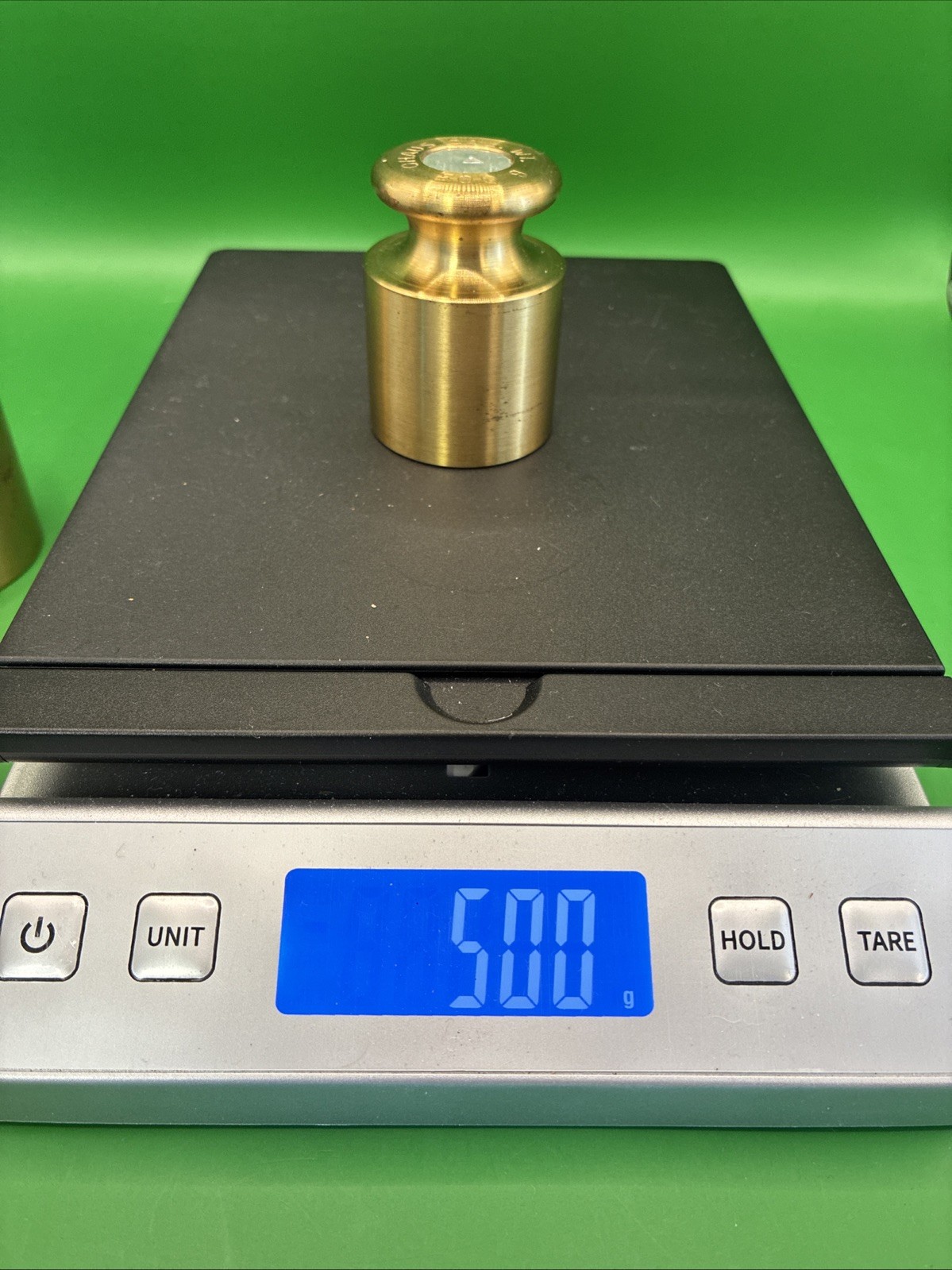 QHAUS ELECTRONIC BALANCE CALIBRATION WEIGHT SET of 5. 30 GRAM 150G 300G 500G 1KG