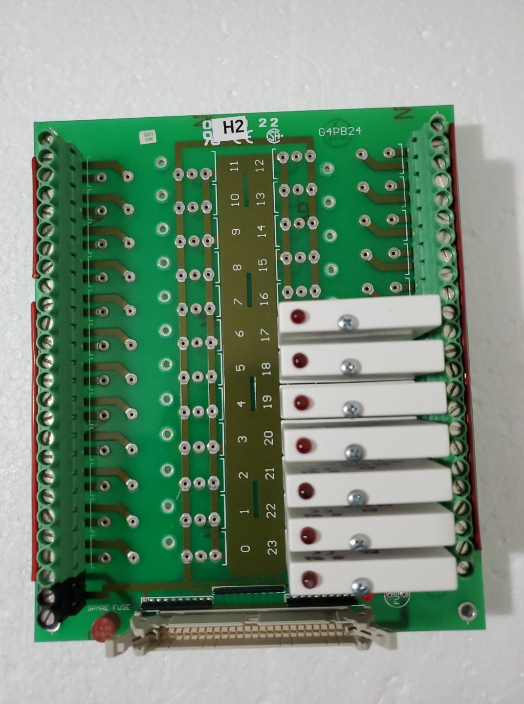 3pcs. OPTO 22 G4PB24 I/O Module PLC Rack Board w/ Cables *READ*