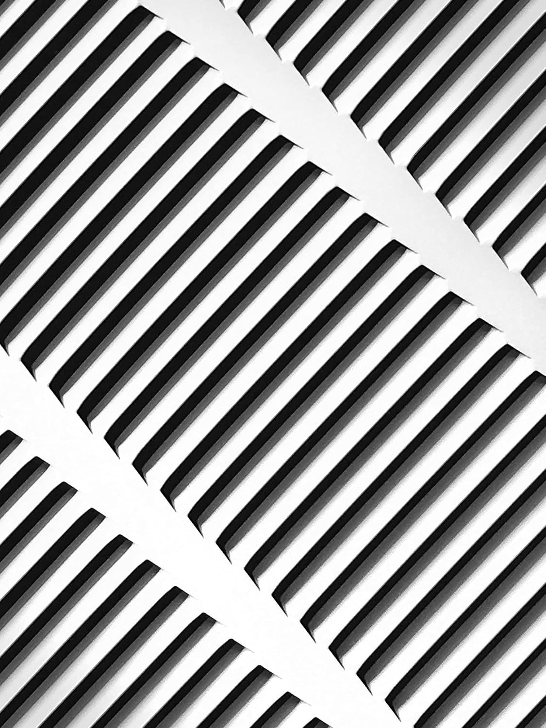 Durable Powder-Coated 8” x 8” Air Grille for HVAC – Scratch-Resistant Finish