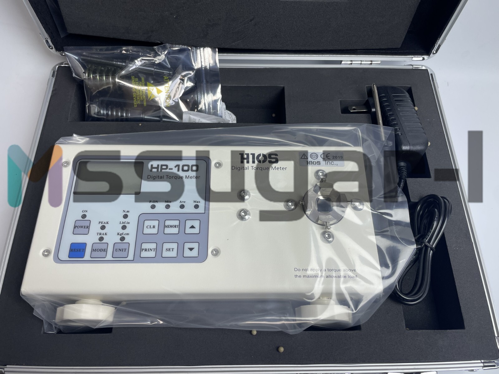 New In Box HIOS HP-100 Digital Torque Meter Tester #