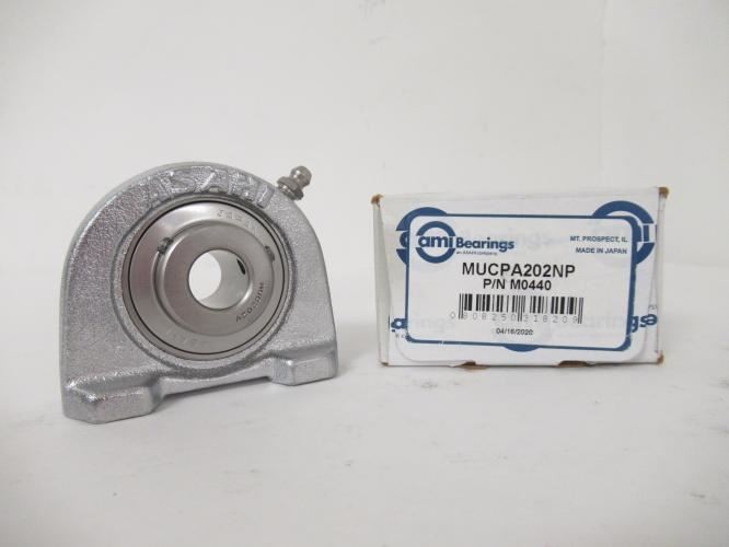 195631 New-No Box; AMI MUCPA202NP Pillow Block Bearing Unit; 15mmID;
