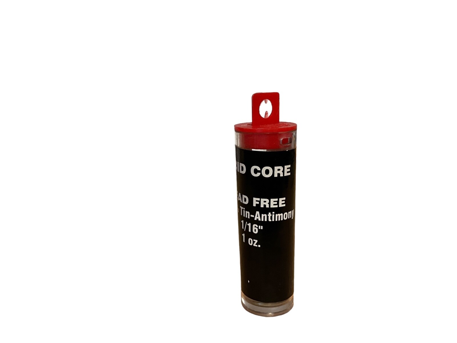 Lead-Free Acid Core Solder 95/5% Tin-Antimony 1/16” 1 OZ for Plumbing & Electron