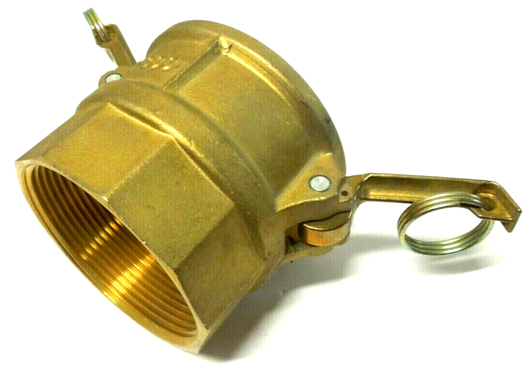 4″ Type D Camlock Female Coupler x Female NPT Brass Hose Fitting D400BR