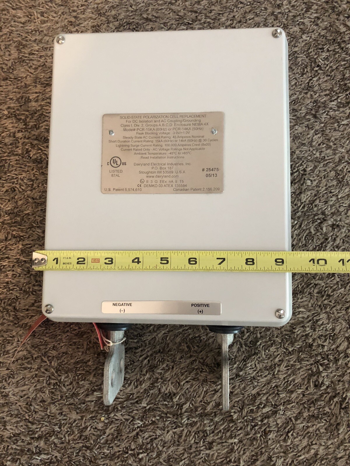 Dairyland Electrical PCR-15KA Polarization Cell Brand New with Hardware VF10