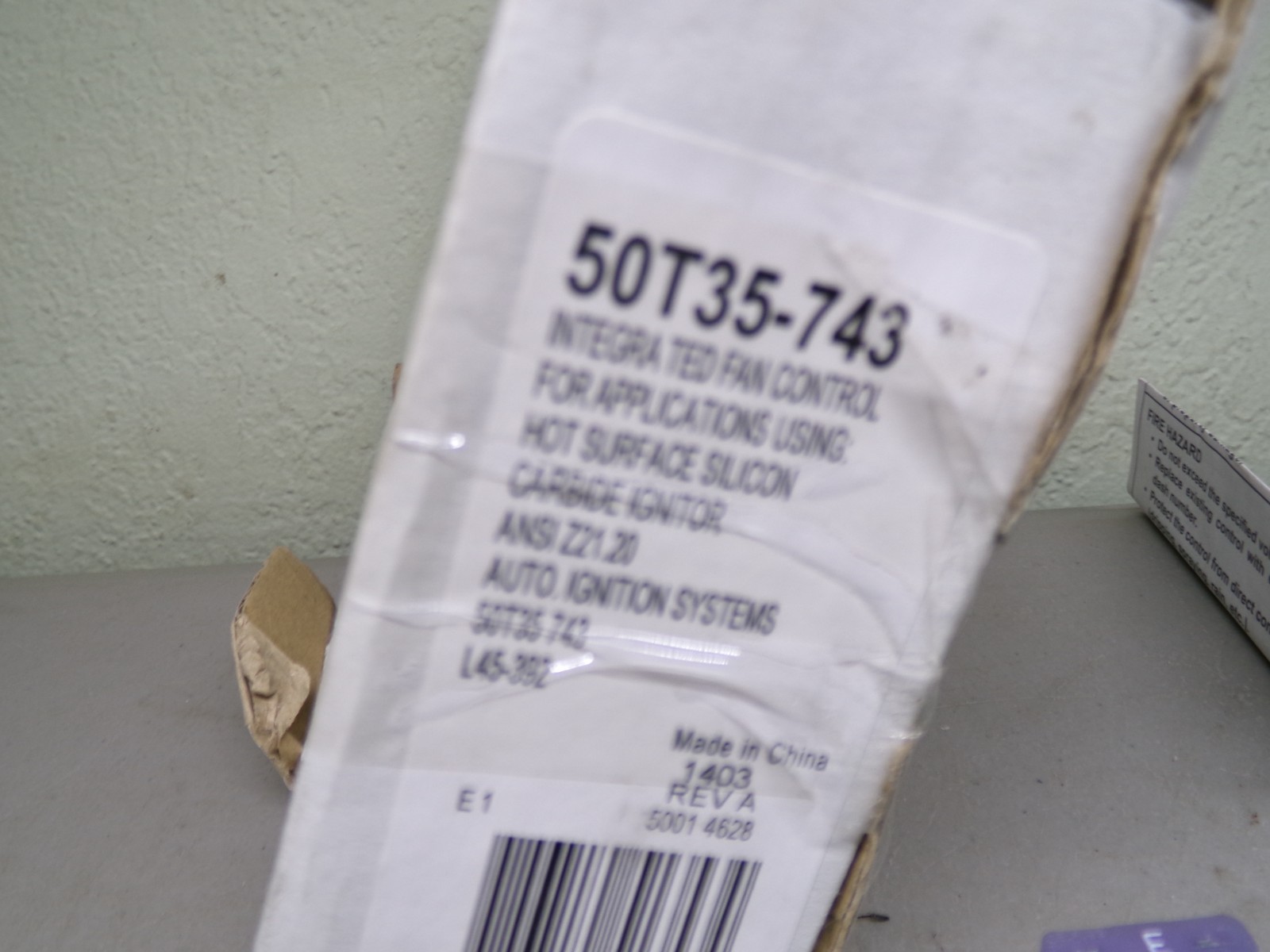 WHITE-RODGERS 50T35-743 FURNACE CONTROL CIRCUIT BOARD B18099-13