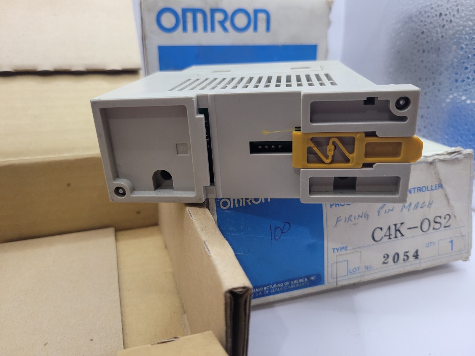 Omron Sysmac Programmable Controller C4K-OS2 set of 2 for $100.00