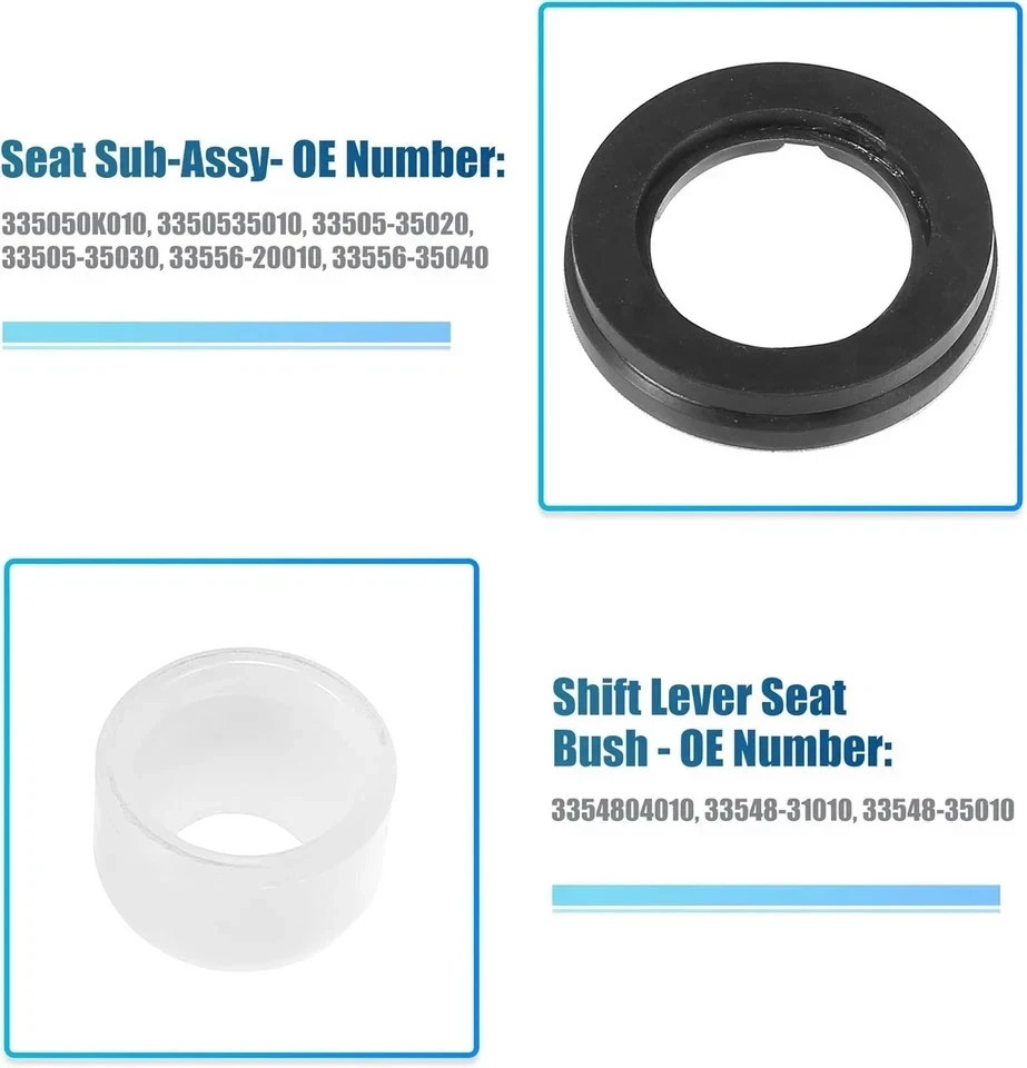 1 Set Manual Transmission Shift Lever Bushing for 4Runner 1984-2001 for Tacom