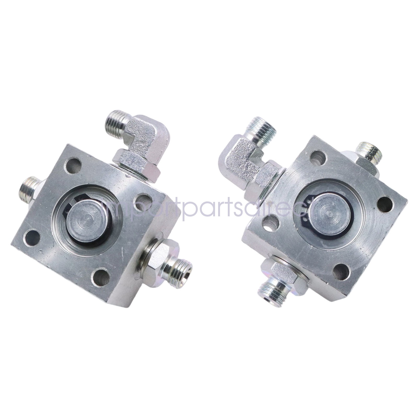 2* Three Way Diverter Valves For Chinese Mini Excavator 1-2 ton w/Quick Connects