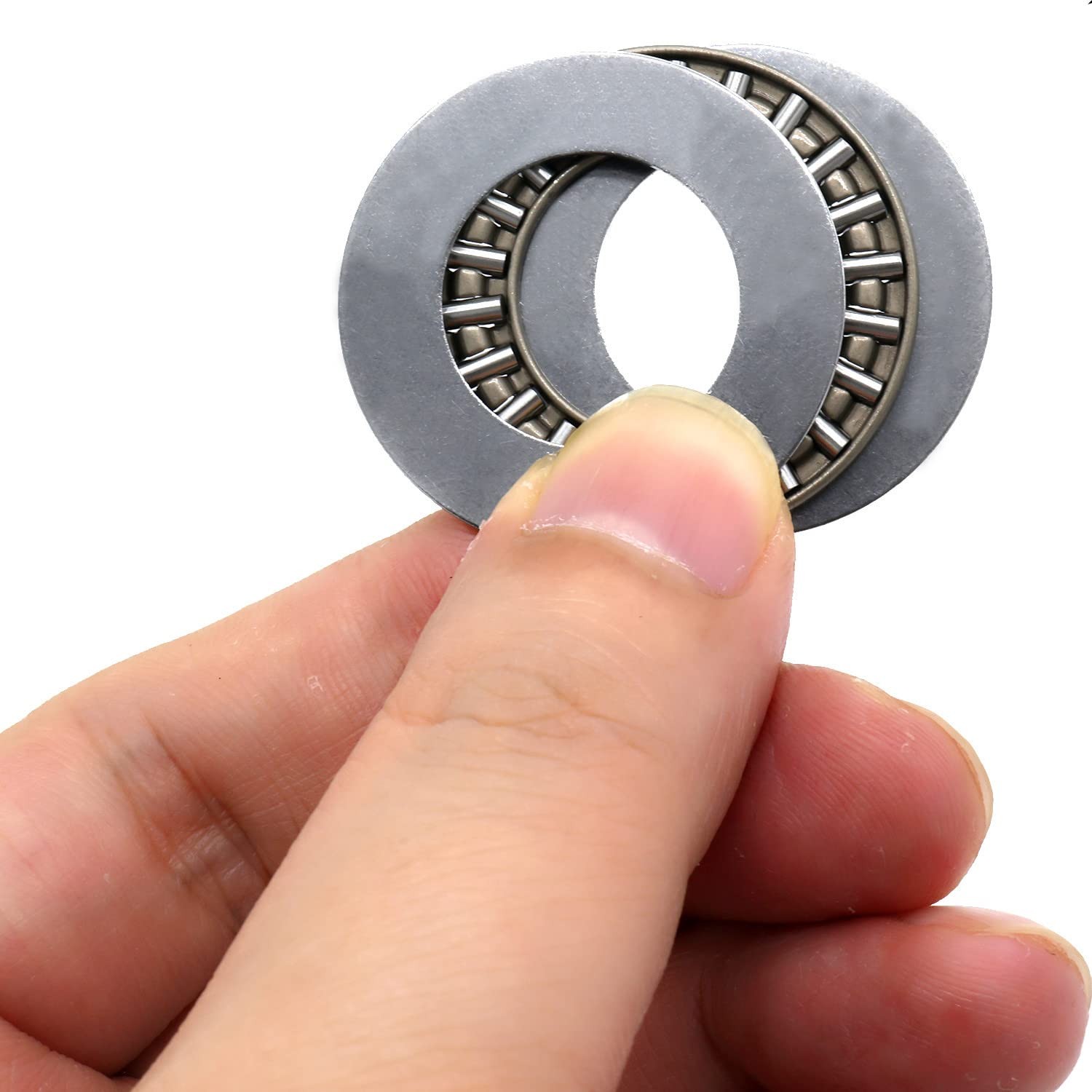2 Sets AXK2035 Thrust Needle Roller Bearings with Washers 20mm Bore 35mm OD