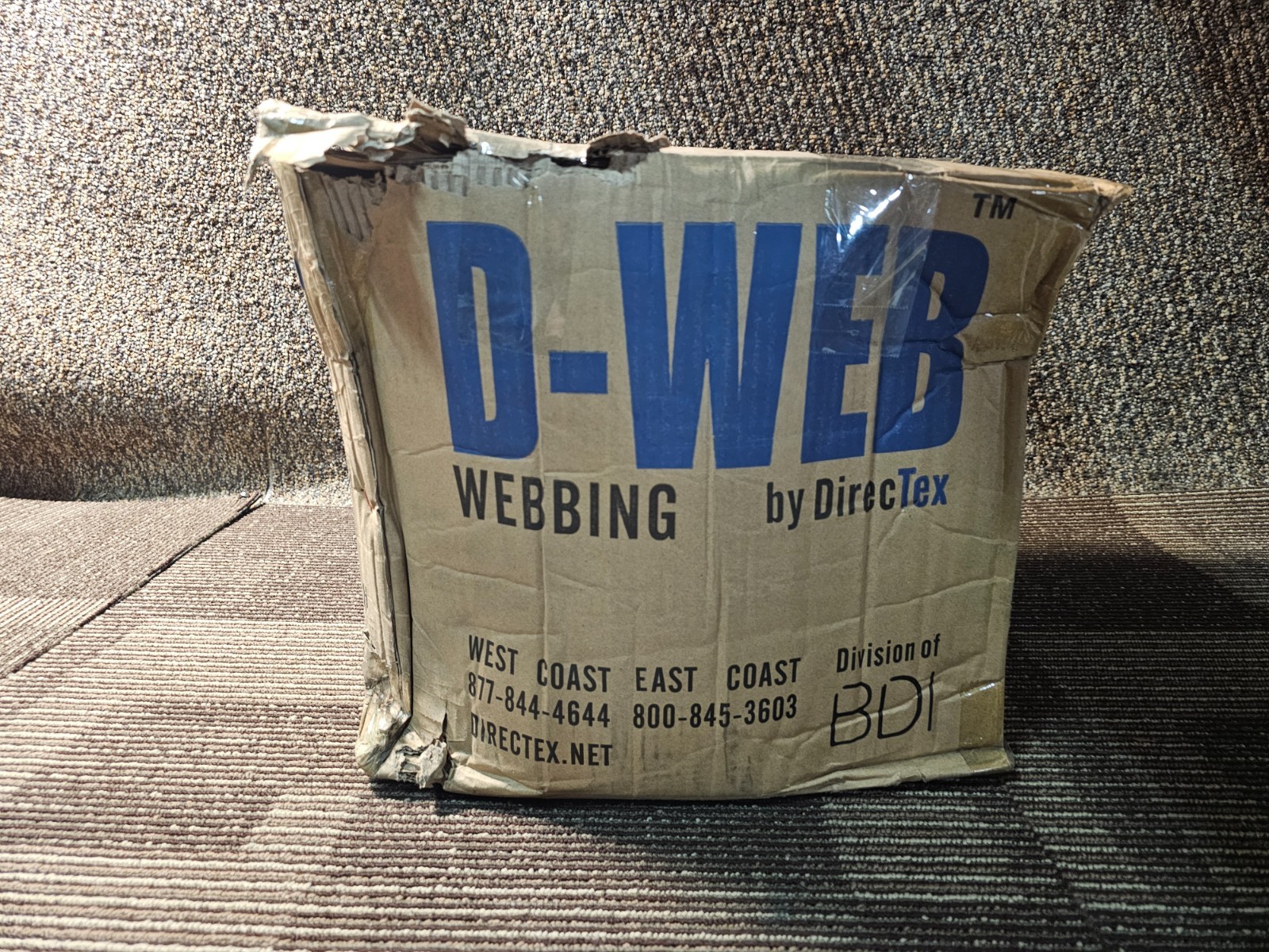 D-WEB Webbing N7562-14-090-U Narrow Woven Nylon Webbing 1-1-2″ 400 Yards Nylon