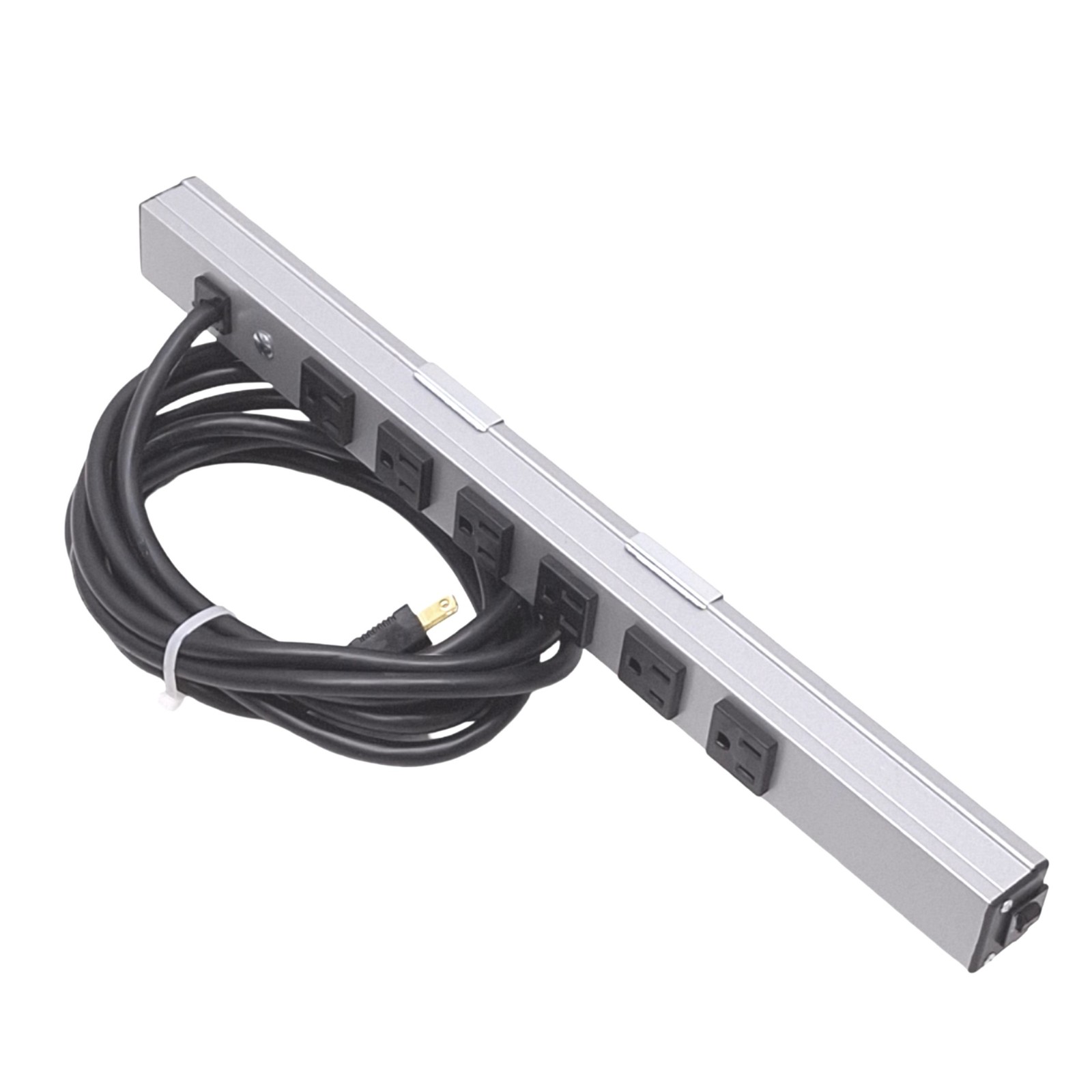 Legrand 180615-PC-P Power Strip, 6 Outlets, 15A 120VAC Max, 15ft Cable
